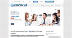 Desktop Screenshot of conviveradm.com.br